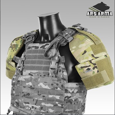 Универсальная защита плеч (Ars Arma) + баллистические пакеты Бр1/с2